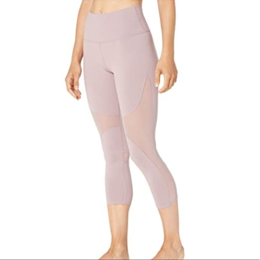 Alo Yoga - High-Waist Coast Capri - Dusted Plum - XS